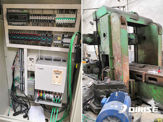 變頻器應(yīng)用在龍門(mén)刨床上的案例-德瑞斯-變頻器廠家